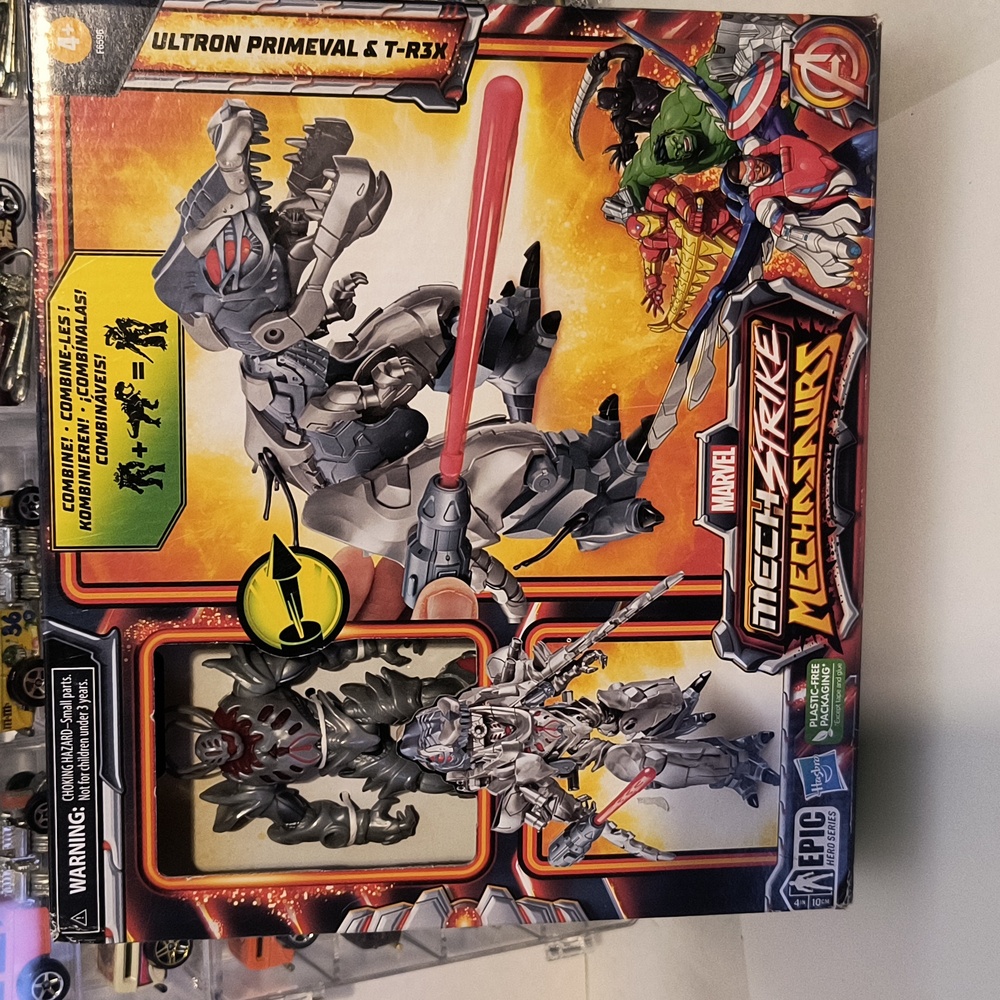 B14  marvel Mechstrike Mechasaurs action figure set 4 inch